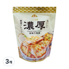 밤부 오리지널 누가크래커, 140g, 3개