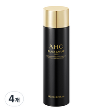 AHC 블랙 캐비어 로션, 4개, 140ml