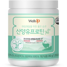 로엘 웰업 프리미엄 산양유 초유단백질 프로틴 A+, 280g, 1개
