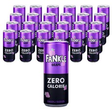 헬스헬퍼 팡클 제로 칼로리 사이다 포도맛, 240ml, 48캔