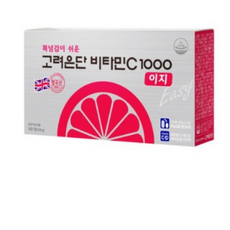 고려은단 비타민C 1000 이지, 1개, 180정, 180정