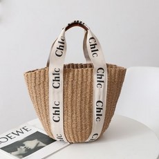 라탄 백 드래곤 여성용 대용량 밀짚 가방 핸드메이드 우븐 핸드백 보헤미아 휴가 비치 니트 지갑 여름