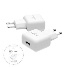 모즈온 USB 1포트 1.2A 분리형 가정용충전기 미포함, 1개, 화이트