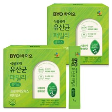BYO 식물유래 유산균 패밀리 플러스, 200g, 2개