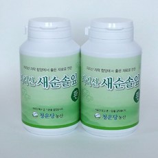 청운당농산 지리산 새순 솔잎환 2병 솔잎가루 환, 130g