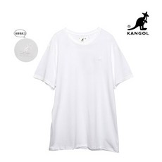 캉골 남성 반팔티 라운드티 K9074 목넓은티셔츠 화이트