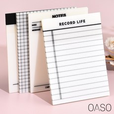 오아소 투명 방수 메모 포스트잇 50+50+50+50 200매