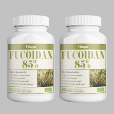 Vitapia 비타피아 일본 후코이단 20 추출물 1000mg 60캡슐 글리코 영양소, 1개, 60정
