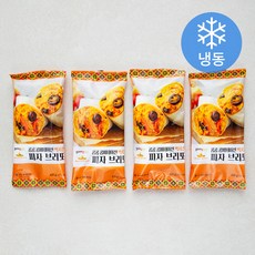곰곰 콤비네이션 멕시칸 피자 브리또, 4개입, 125g