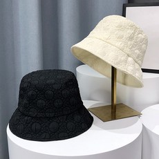 후암마켓 엠보스벙거지 써클 버킷햇 모자 2장세트