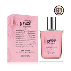 [본사정품]필로소피 어메이징 그레이스 매그놀리아 EDT 60ml, 어메이징 퓨어 그레이스 누드로즈EDT 60ml
