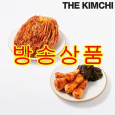 [방송구성] 홍진경 더김치 포기김치 8kg+총각김치 2kg (총 10kg)
