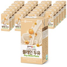 곰곰 고소하고 담백한 플레인두유, 190ml, 24개