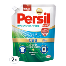 퍼실 하이진젤 플러스 드럼용, 2개, 1.5L
