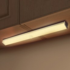 캥거 충전식 무선 LED 충전형 베란다 현관 센서등 50cm DE15, 웜화이트