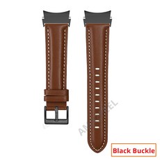 삼성 갤럭시 시계 4 클래식 42/46mm 금속 팔찌 가죽 밴드에 대한 간격 스트랩 없음 갤럭시 시계 4 44/40mm 벨트