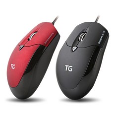 TG삼보 TG-M7000U USB 마우스, 레드