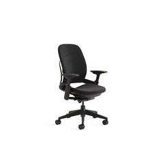 [일본 정규 수입품]메이커 조립 완성품 스틸 케이스(Steelcase) 오피스 의자 Leap 립 Licorice 5S26 블랙 프레임 LEAP-10100