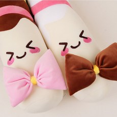 빼빼로데이이벤트 여자친구 기분좋은 선물 바디필로우 빼빼로 인형, 바닐라 화이트