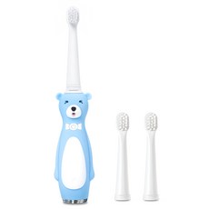 오아 클린이베어 어린이 음파 전동칫솔, 블루