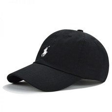 POLO 캡모자 누벅 컬러 베이스 퍼플 레터링 폴로 커플 미국 포니로고 아이리스