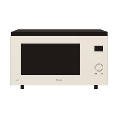 LG 오브제컬렉션 MLJ39EW 광파오븐 7가지 기능이 하나로 인공지능 쿡 39L 베이지 / KN