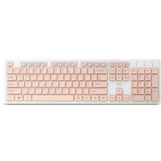 TG삼보 USB 유선 키보드 + 키스킨 세트, 핑크(키보드), TG-K500U, 일반형