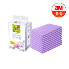 3M 크린스틱 베이킹소다 톡톡 시트타입(수세미형)10매, 단품, 10개