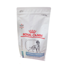 로얄캐닌 처방사료 하이포알러제닉 모더레이트 칼로리 중간알갱이 1.5kg, 1.5kg × 2개