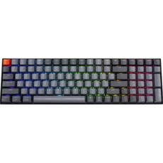 키크론 K4 Mac용 블루투스 무선 기계식 키보드 RGB 에디션, 그레이, H3(갈축), 일반형