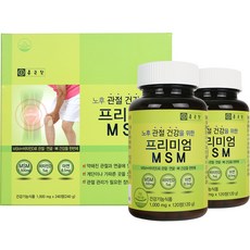 종근당 프리미엄 엠에스엠 MSM, 120정, 120g, 2개입