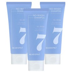 헤드스파7 노워시 샴푸 플로럴향, 100ml, 3개