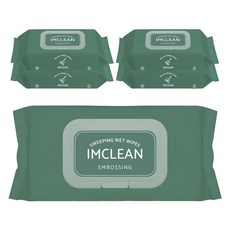 아임클린 두꺼운 베이킹소다 물걸레청소포 25매 라임향 특대형 캡형 25p, 5개