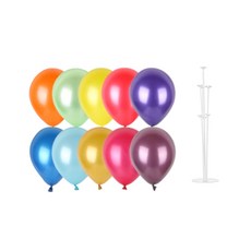 파티쇼 풍선꽂이장식세트 70cm, 펄풍선혼합파티(랜덤 발송), 1세트