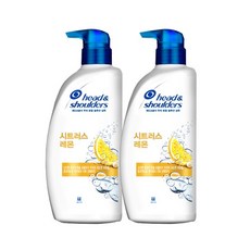 헤드앤숄더 시트러스 레몬 샴푸 750ml 2개
