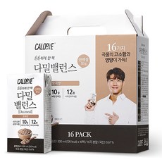 칼로바이 다밀밸런스 오곡맛 식사대용 단백질 쉐이크, 16개, 200ml