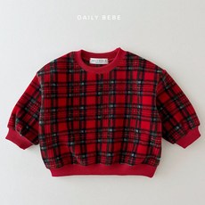 데일리베베 메리맨투맨 유아동겨울옷 크리스마스룩(마지막수량세일)