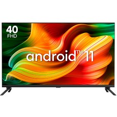 8년AS보장 이스트라 40인치 AN400FHD 안드로이드11 OS탑재 고성능 스마트TV 가성비 중소기업TV, 자가설치 스탠드형