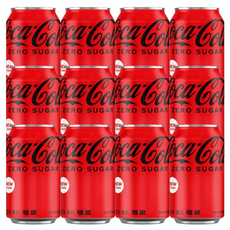코크제로 코카콜라 제로 캔, 355ml, 12개