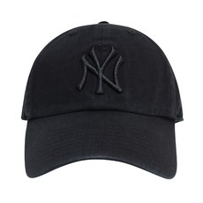 47브랜드 47브랜드 MLB 엠엘비 NY 뉴욕양키스 클린업 빅 로고 볼캡 모자 블랙 B-RGW17GWSNL-BKF, MISC