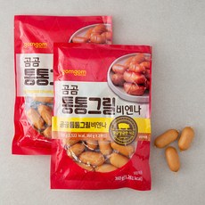 곰곰 통통 그릴비엔나, 360g, 2개
