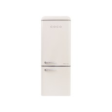 [COCO] 코코일렉 소형 미니 레트로 냉장고 CET20CM 205L, 아이보리