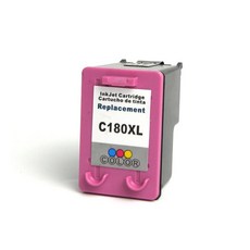 삼성 재생 잉크INK-M180XL INK-C180XL 대용량 SL-J1660 SL-J1663 SL-J1660 SL-J1665 SL-J1770FW, C180XL 칼라