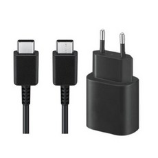 삼성전자 C to C 타입 25W 고속 충전기 EP-TA800, 화이트1개