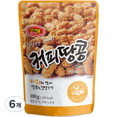 머거본 커피땅콩, 300g, 6개