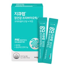 지큐랩 장건강 프리바이오틱스, 4g, 30개