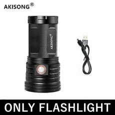 자전거파워미터 야외 사냥 다기능 강력한 USB 충전 고출력 4 코어 3LED, 3.ONLY FLASHLIGHT - 3P90 LAMP