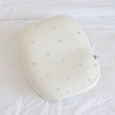 맘스네이처 100수 누빔 역류방지쿠션 + 커버, 곰돌이