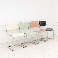 지엠퍼니처 스카르 캔틸레버 세스카 모던 미드센추리 의자, 시크블랙