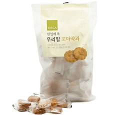 올가홀푸드 한입에 쏙 우리밀 꼬마약과, 400g, 1개
